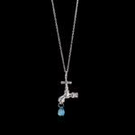 Sterling Silver Water Faucet Necklace