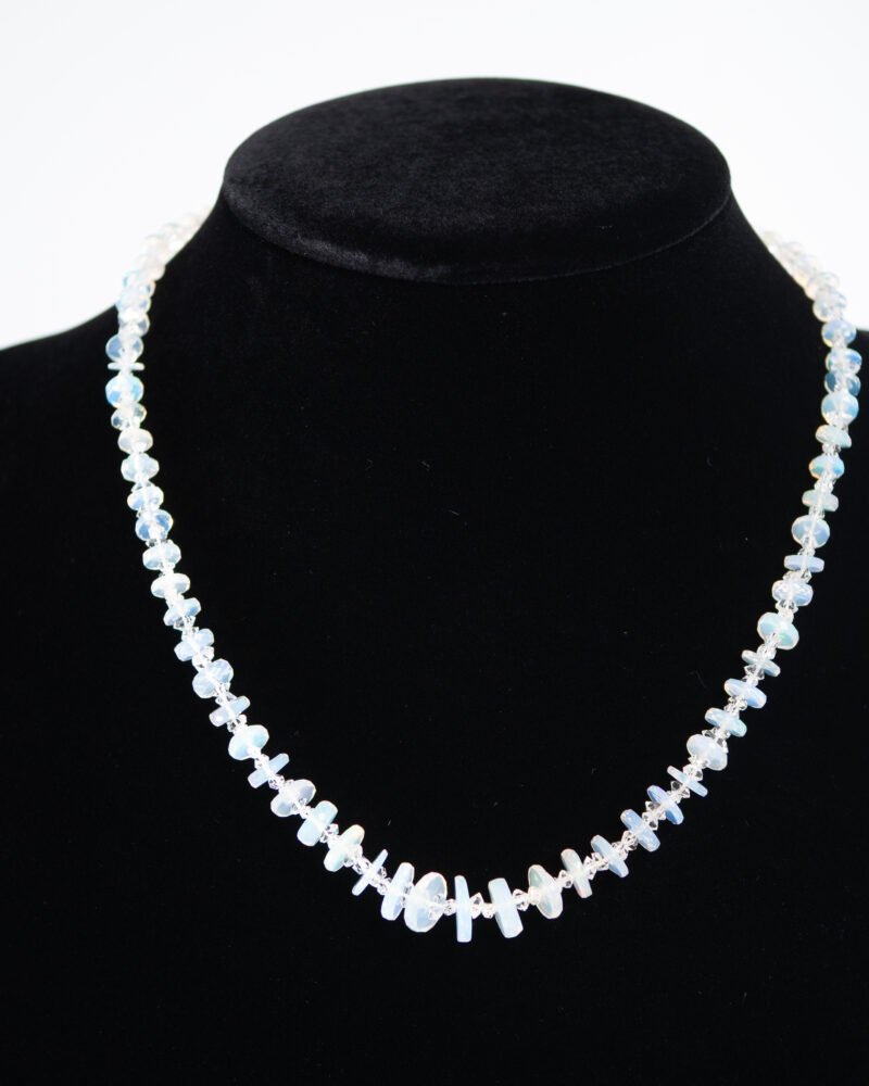 opal & herkimer diamond strand